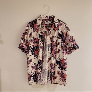 TOPMAN short sleeve button down shirt XXL